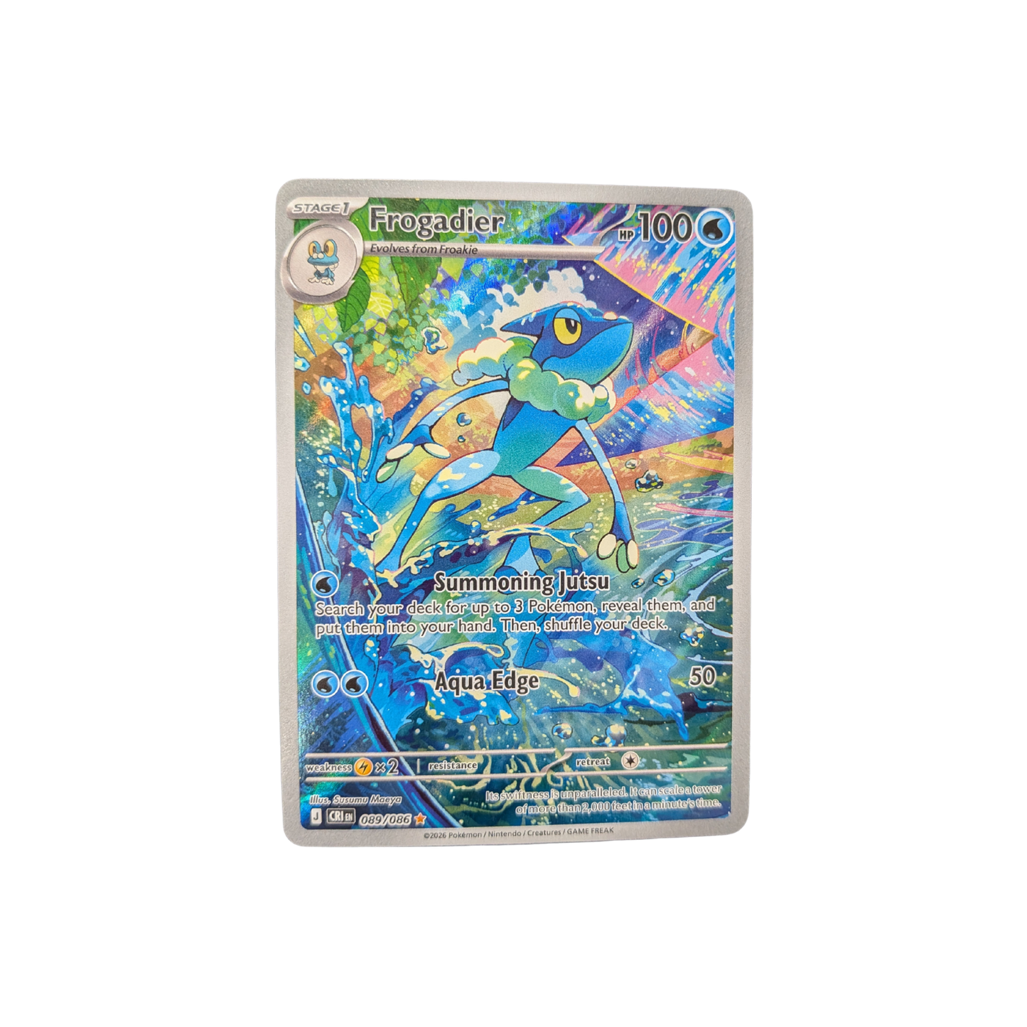 (CRI) Frogadier #089 NM