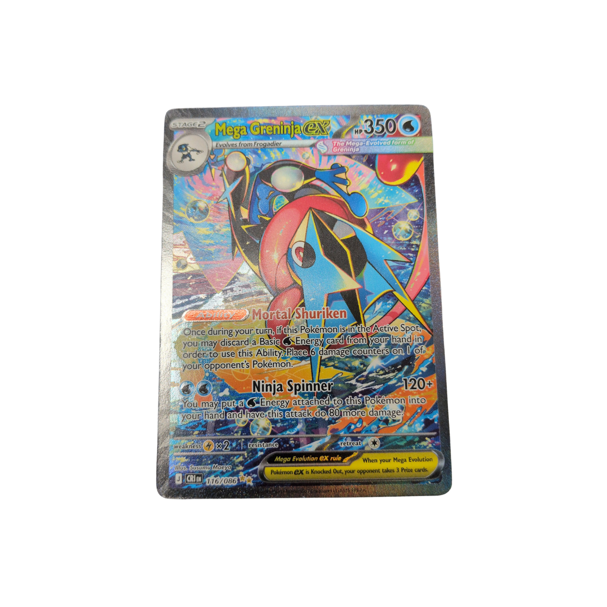 (CRI) Mega Greninja EX #116 LP