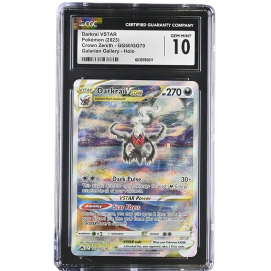 (CRZ) Darkrai VSTAR #GG50 CGC 10 Gem Mint