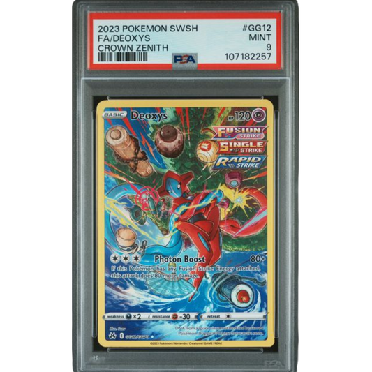 (CRZ) Deoxys #GG12 PSA 9 Mint