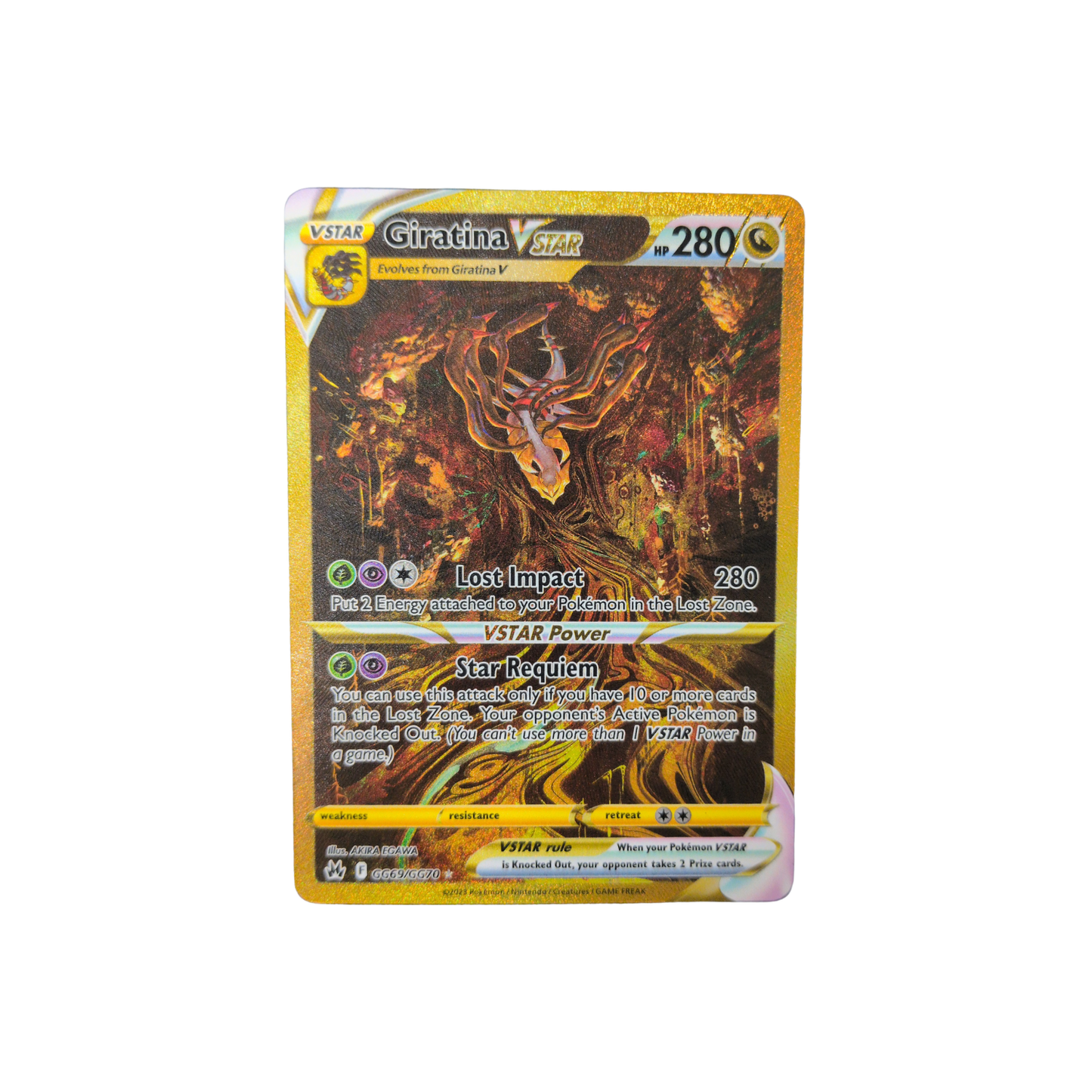 (CRZ) Giratina VSTAR #GG69 NM