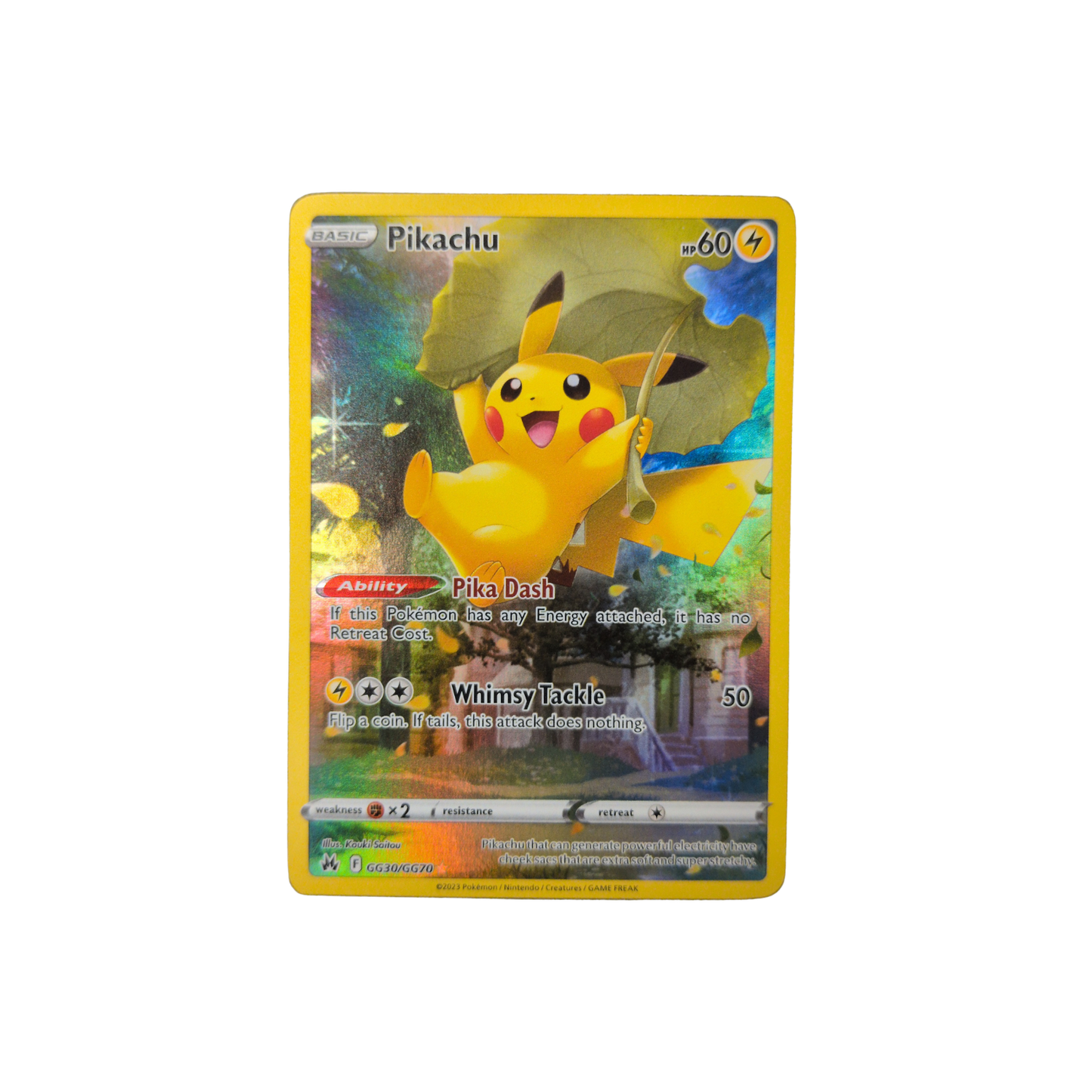 (CRZ) Pikachu #GG30 NM