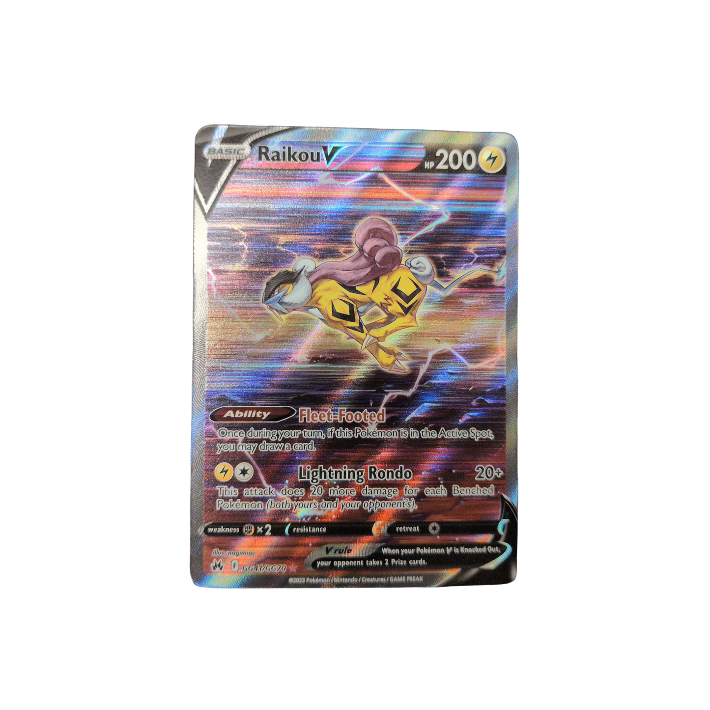 (CRZ) Raikou V #GG41 NM