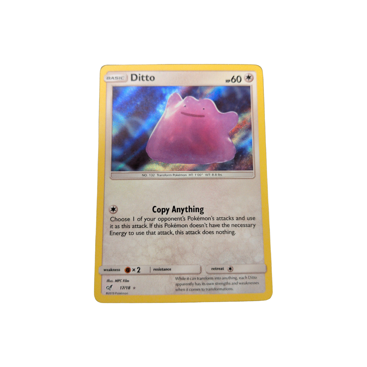 (DEP) Ditto Holo #17 NM