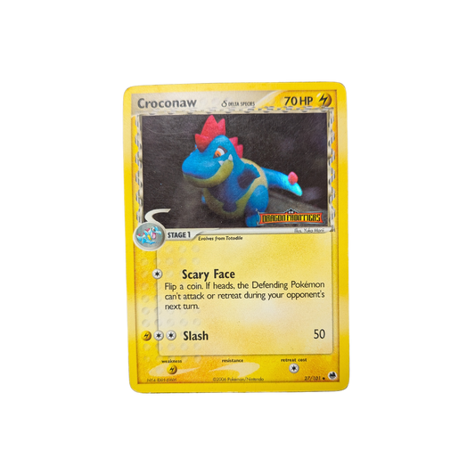 (DF) Croconaw Reverse Holo #27 HP