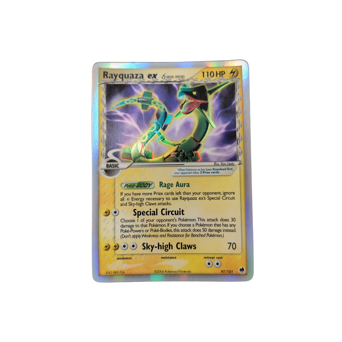 (DF) Rayquaza EX Delta Species #97 LP