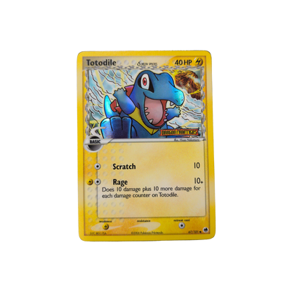 (DF) Totodile Reverse Holo Stamped #67 LP