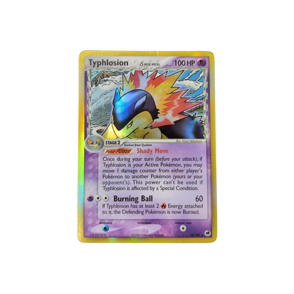 (DF) Typhlosion Delta Species Holo #12 HP