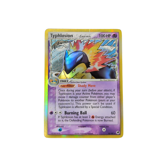(DF) Typhlosion Delta Species Holo #12 HP