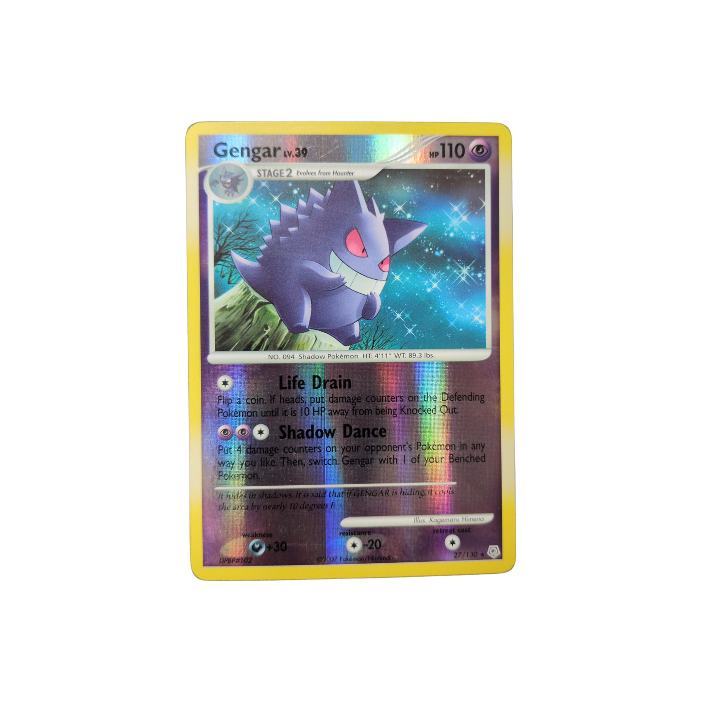 (DP) Gengar Reverse Holofoil #27 LP