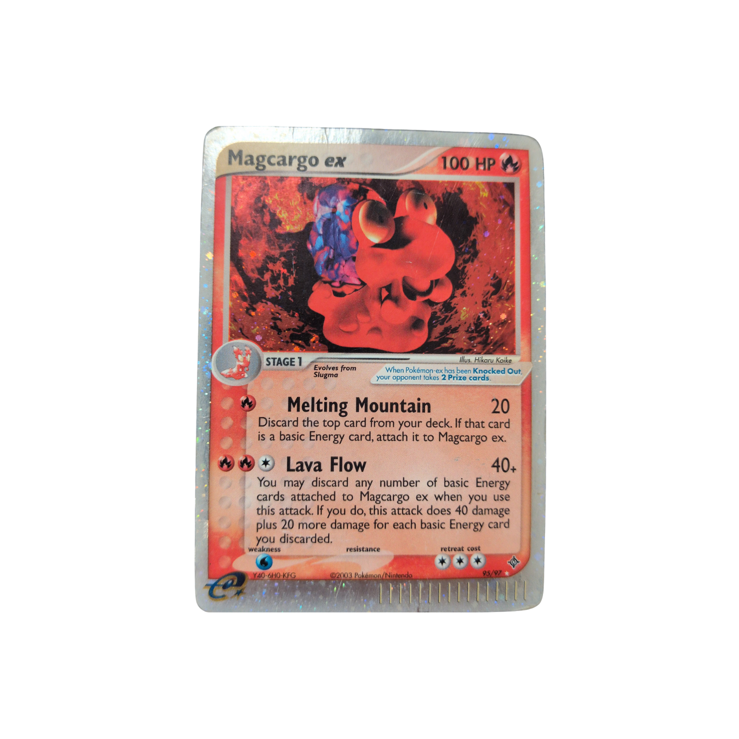 (DR) Magcargo EX #95 DMG