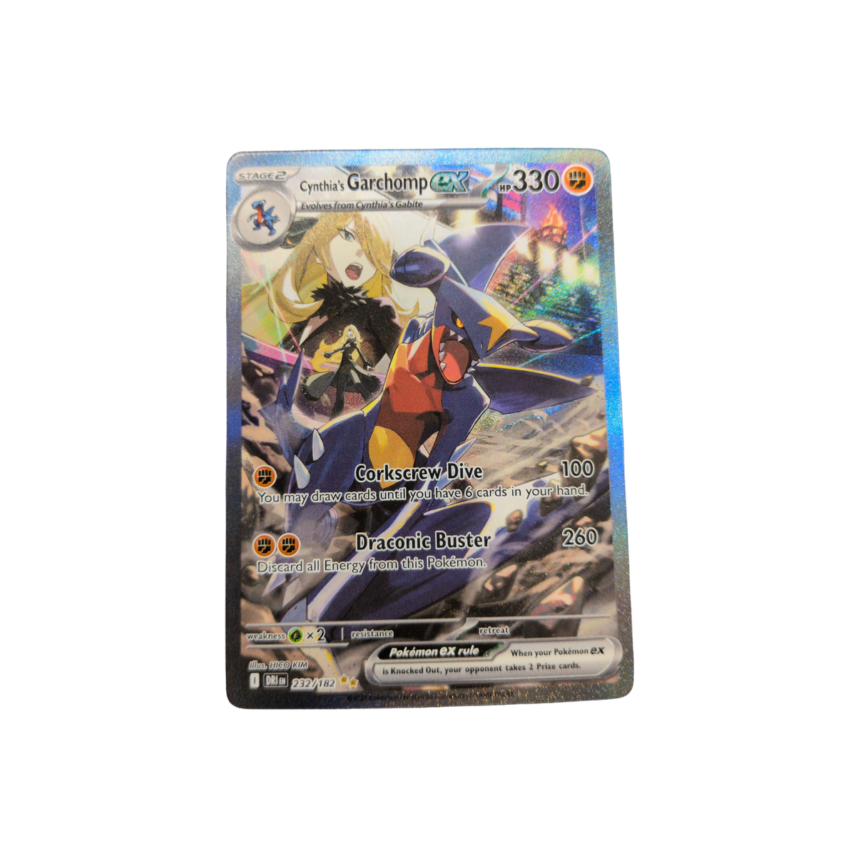 (DRI) Cynthia's Garchomp EX #232 NM