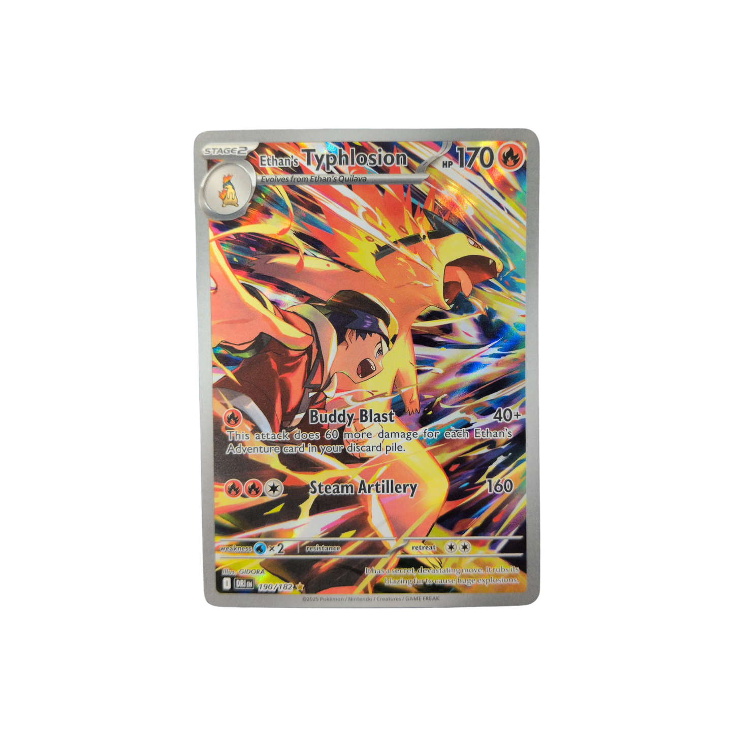 (DRI) Ethan's Typhlosion #190 NM