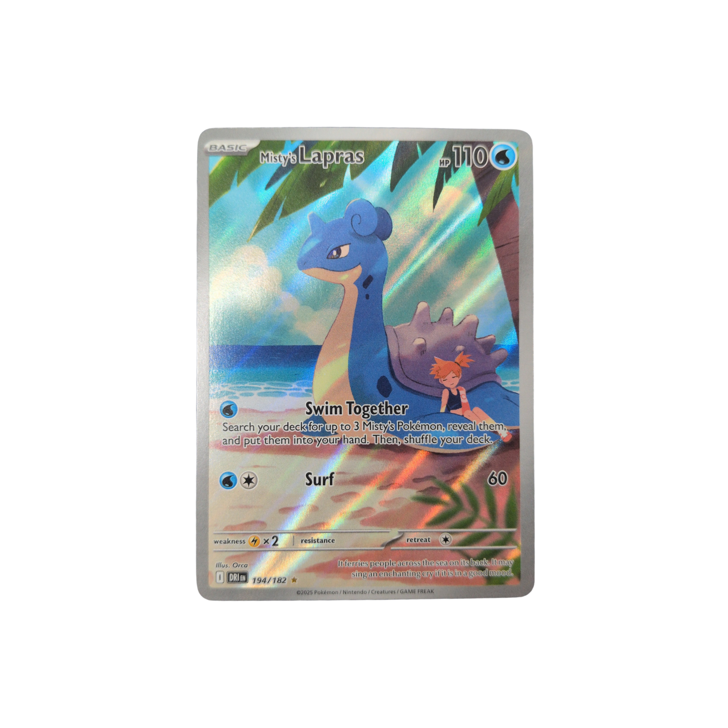 (DRI) Misty's Lapras #194 NM