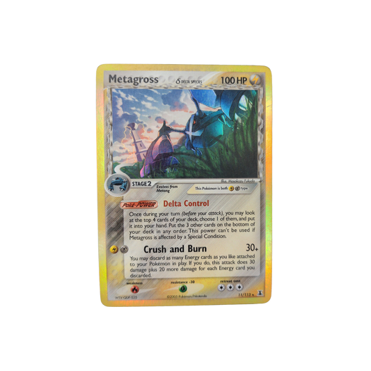 (DS) Metagross Delta Species Holo #11 MP