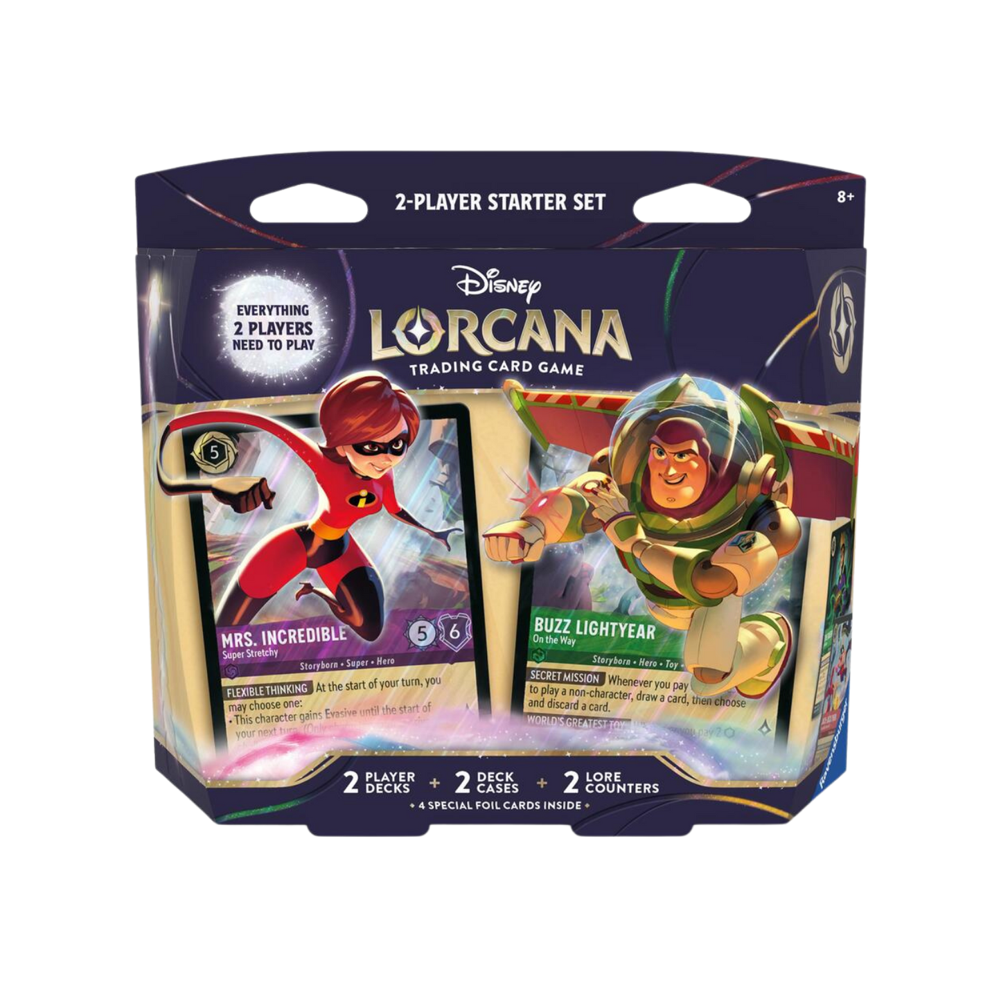 Disney Lorcana 2-Player Starter Deck: Wilds Unknown