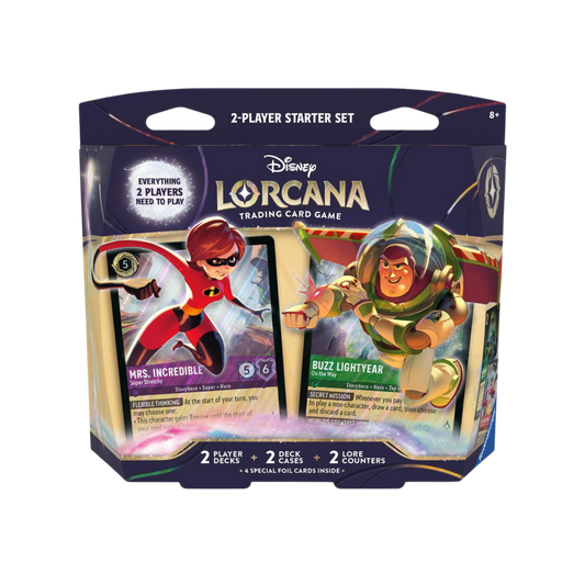 Disney Lorcana 2-Player Starter Deck: Wilds Unknown