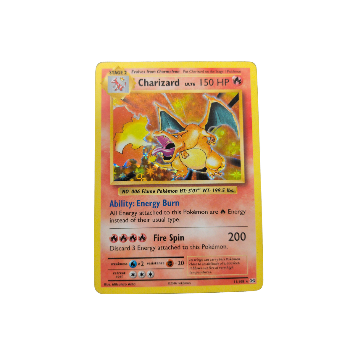 (EVO) Charizard Holo #11 HP