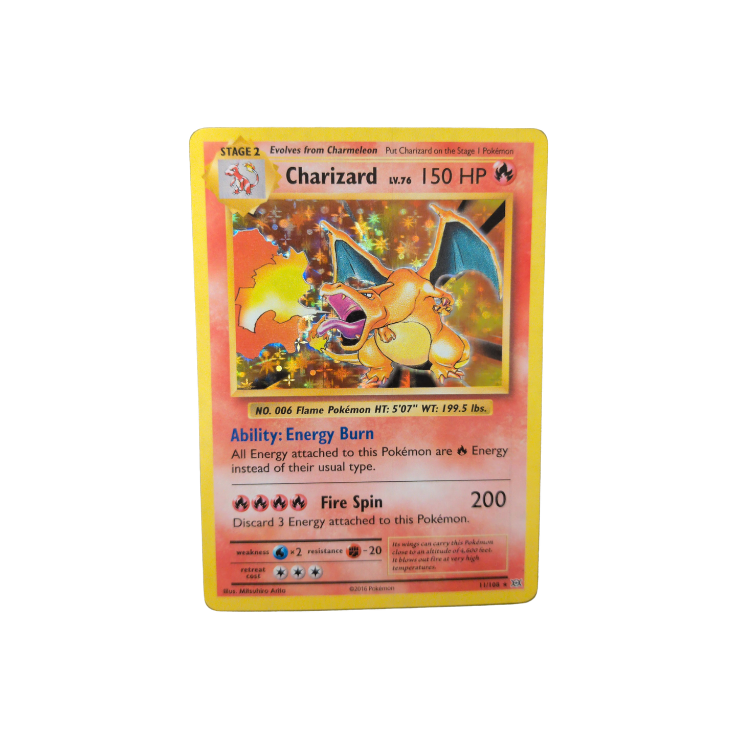 (EVO) Charizard Holo #11 MP