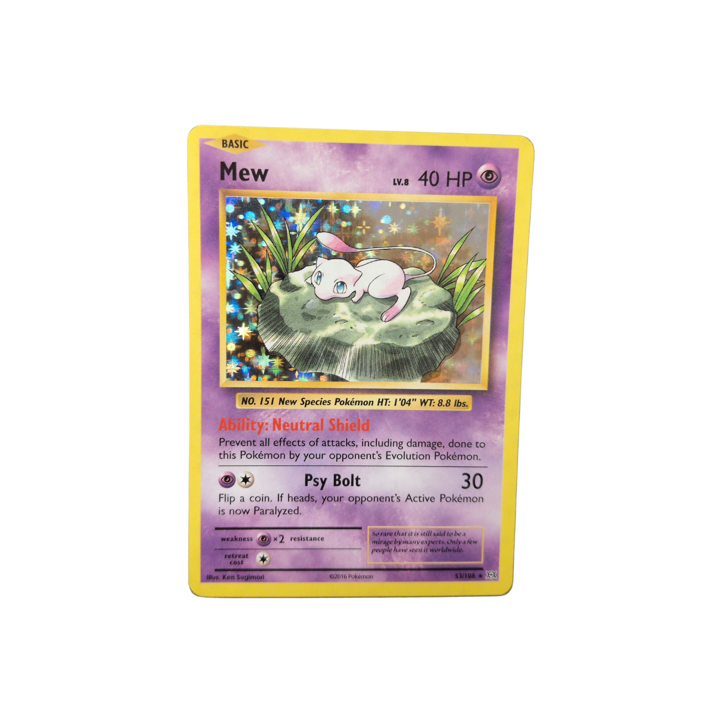 (EVO) Mew Holofoil #53 LP