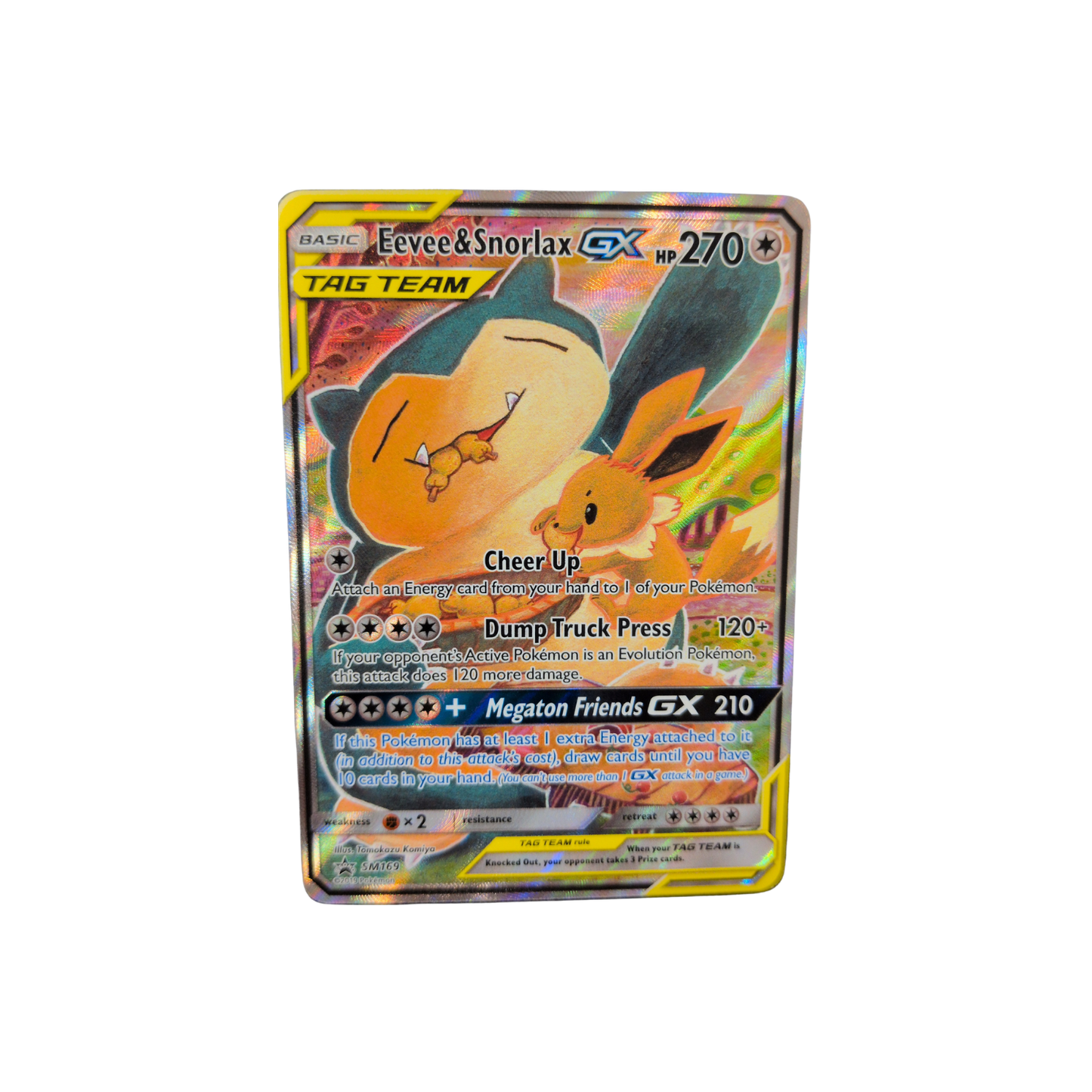 (Promo) Eevee & Snorlax GX #SM169 NM