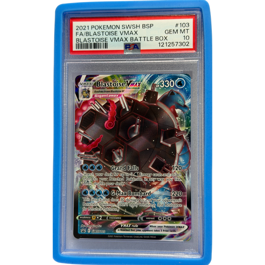 Blastoise VMAX #103 Promo PSA 10