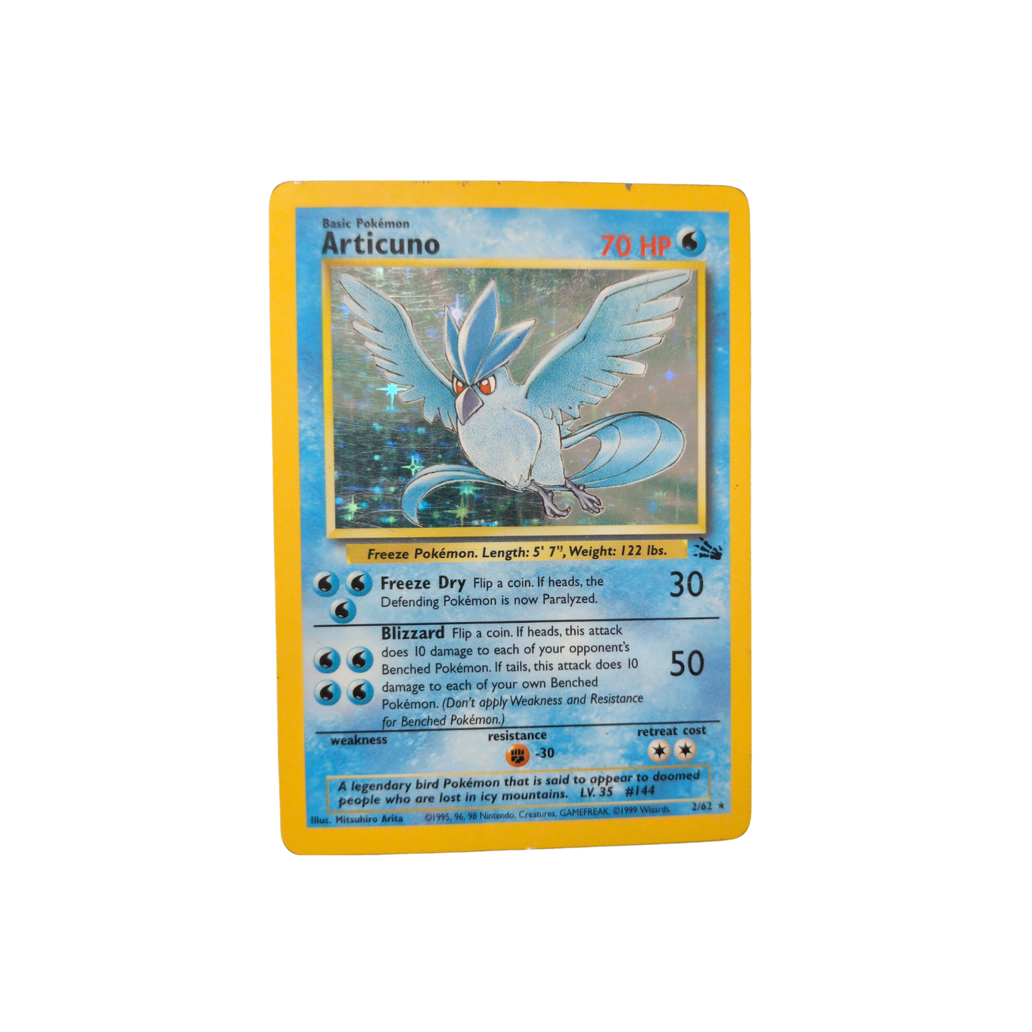 (FOS) Articuno Holo #002 HP