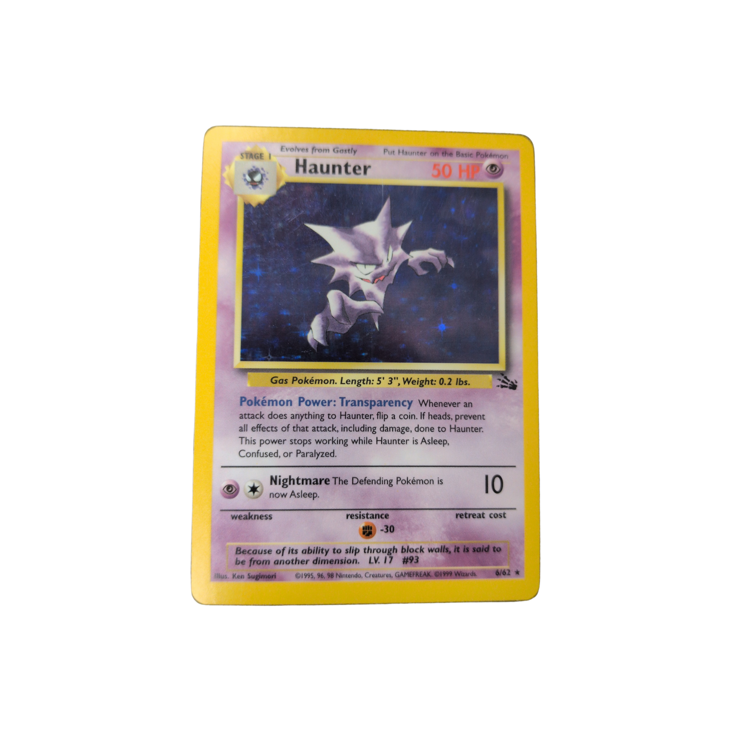 (FOS) Haunter Holo #6 MP
