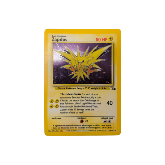 (FOS) Zapdos Holo #15 HP