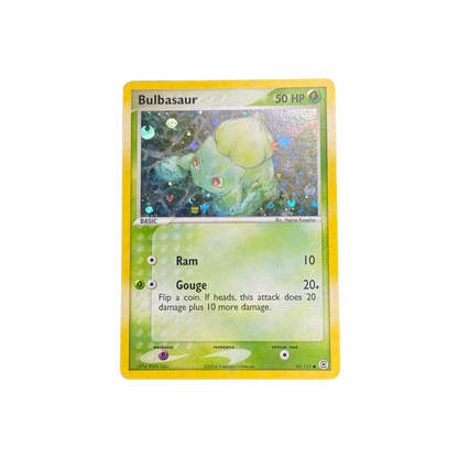 (FireRed & LeafGreen) Bulbasaur Reverse Holo #55 - LP