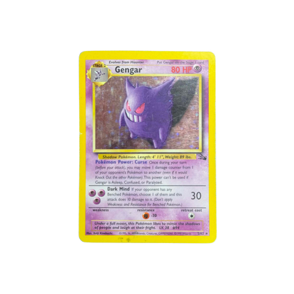(Fossil) Gengar Holo Unlimited #5 - HP