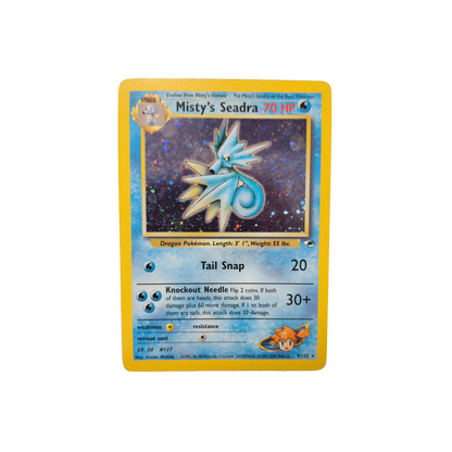 (G1) Misty's Seadra Holo #009 MP