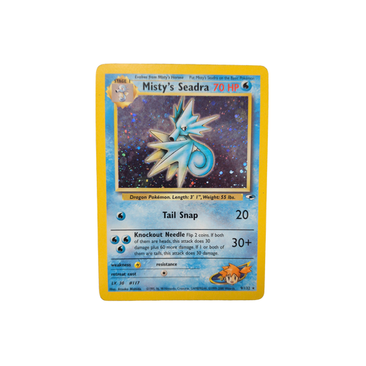 (G1) Misty's Seadra Holo #009 MP