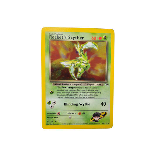 (G1) Rocket's Scyther Holo #13 MP