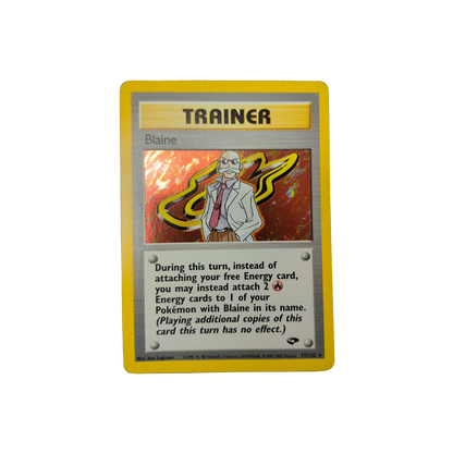 (G2) Blaine Holo #17 DMG