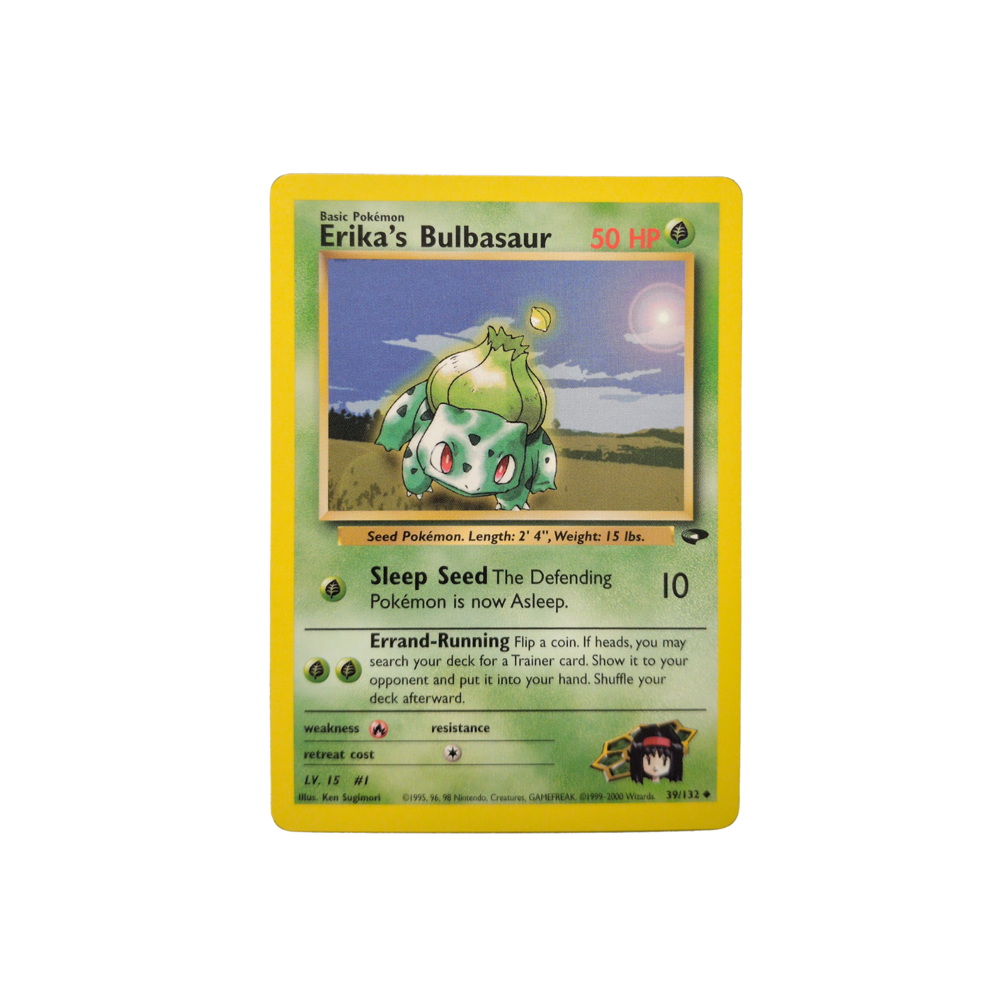 (G2) Erika's Bulbasaur #39 NM
