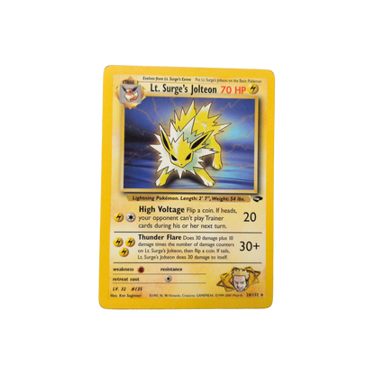 (G2) Lt. Surge's Jolteon #28 LP