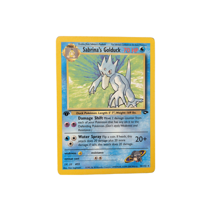 (G2) Misty's Golduck 1st Edition #30 NM