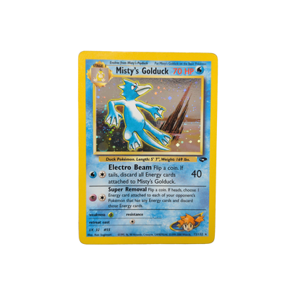 (G2) Misty's Golduck Holo #12 MP