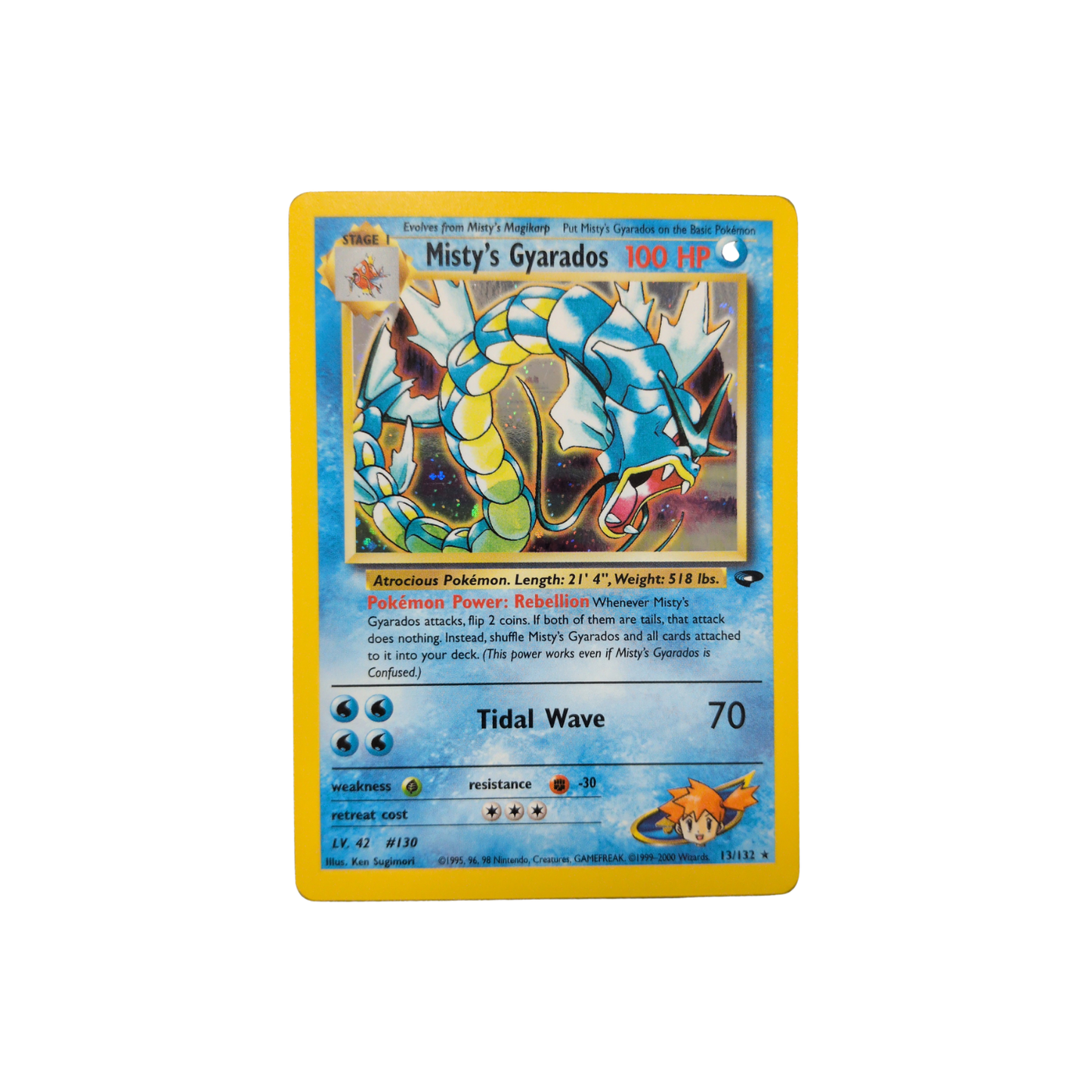 (G2) Misty's Gyarados Holo #13 LP