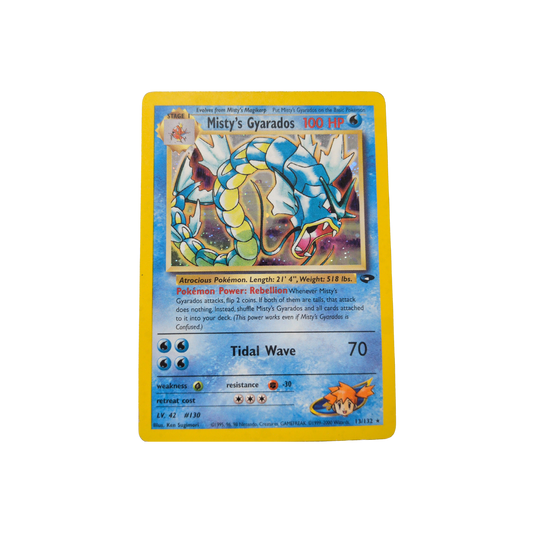 (G2) Misty's Gyarados Holo #13 MP