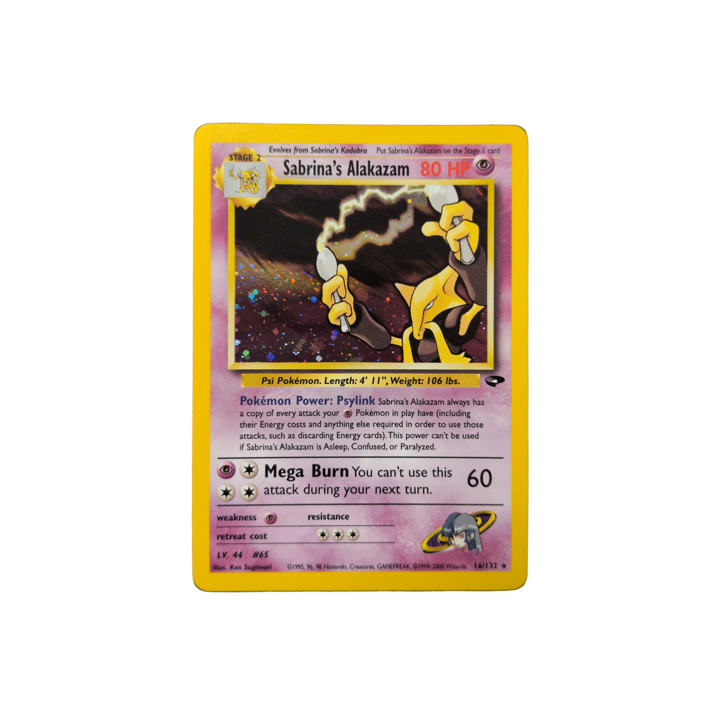 (G2) Sabrina's Alakazam #16 LP