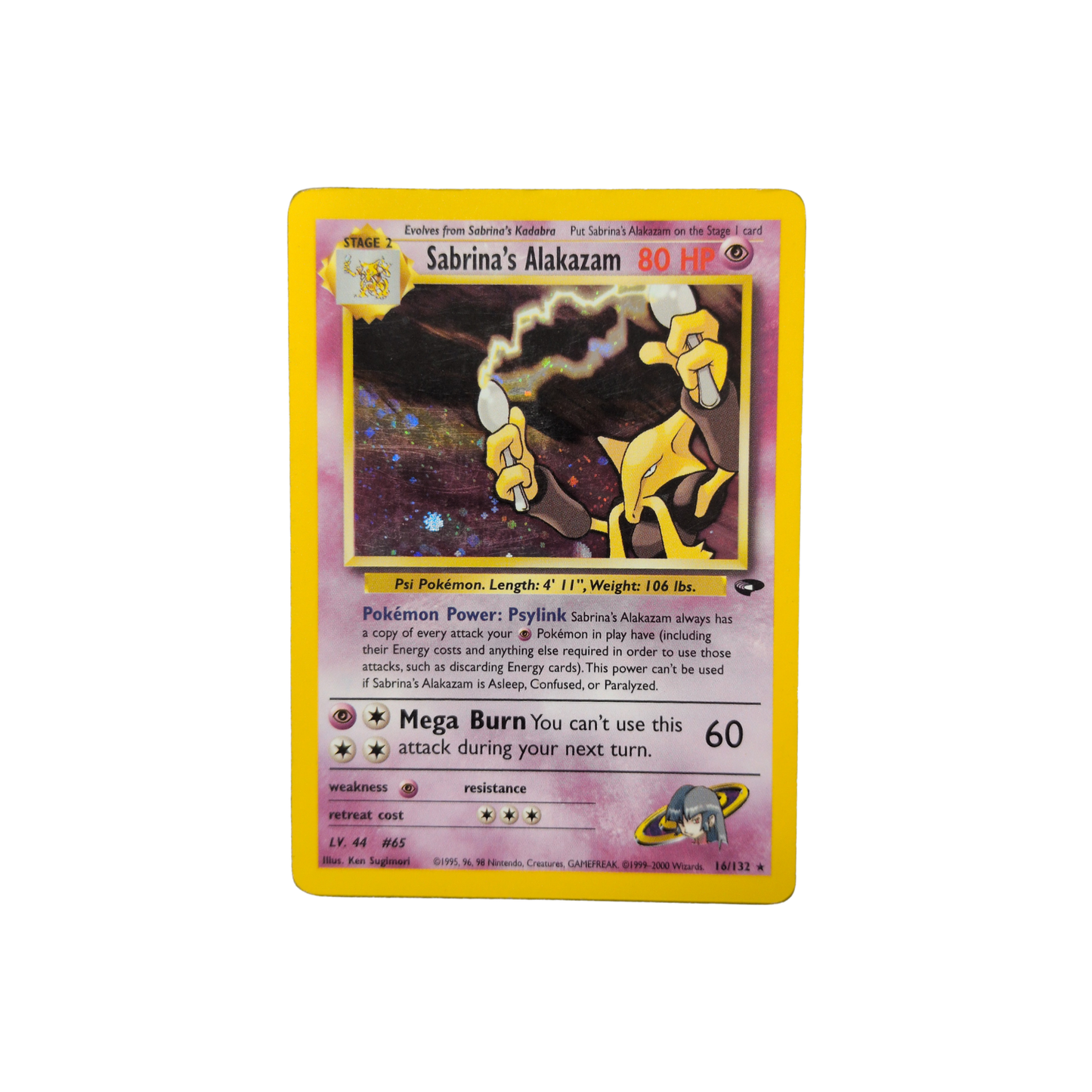 (G2) Sabrina's Alakazam #16 MP