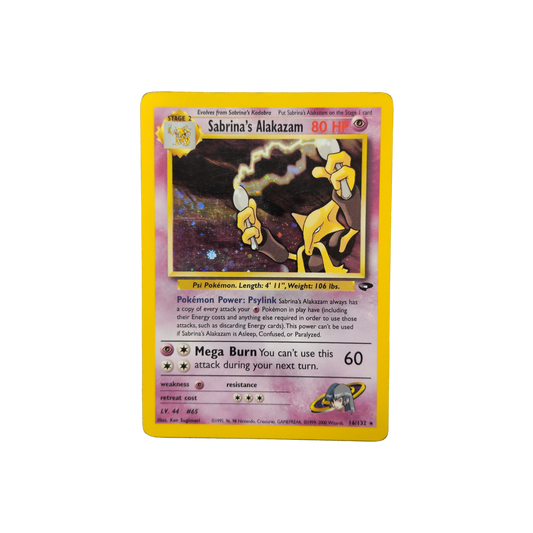 (G2) Sabrina's Alakazam #16 MP