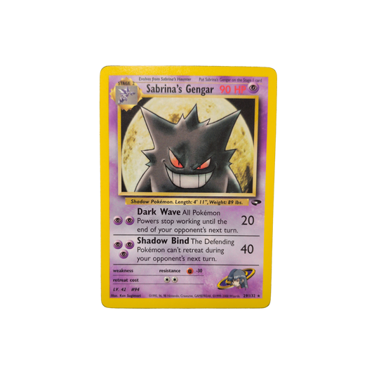 (G2) Sabrina's Gengar #29 NM