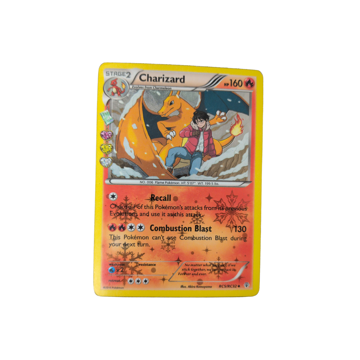 (GEN) Charizard Radiant Collection #RC5 HP