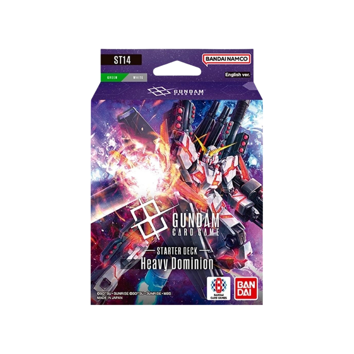 Gundam Starter Deck: ST14 Heavy Dominion