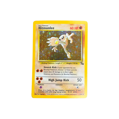 Hitmonlee Holo Fossil #7 - LP