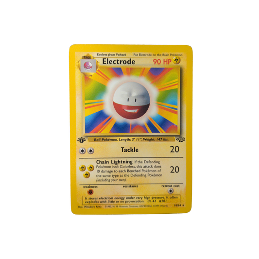 (JNG) Electrode 1st Edition Base Art Misprint #18 MP