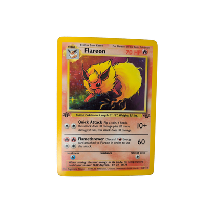 (JNG) Flareon 1st Edition Holo #3 MP